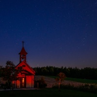 Heinz Gerhard Ott - Astrofotografie - Kapelle in Dächingen