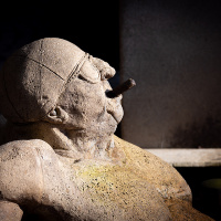Christine Denzel - Detail Lenkbrunnen