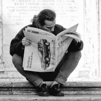 "Zeitungsleser" / Lafo 2019 - Bernd Hillerich (Annahme)