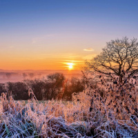 Werner Krug - Lichtstimmung bei Sonnenaufgang 01