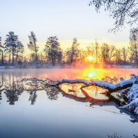 Heinz-Gerhard Ott - Lichtstimmung bei Sonnenaufgang 02